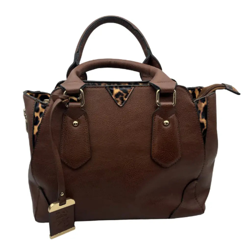 Southern Belle – Brown Satchel Bag