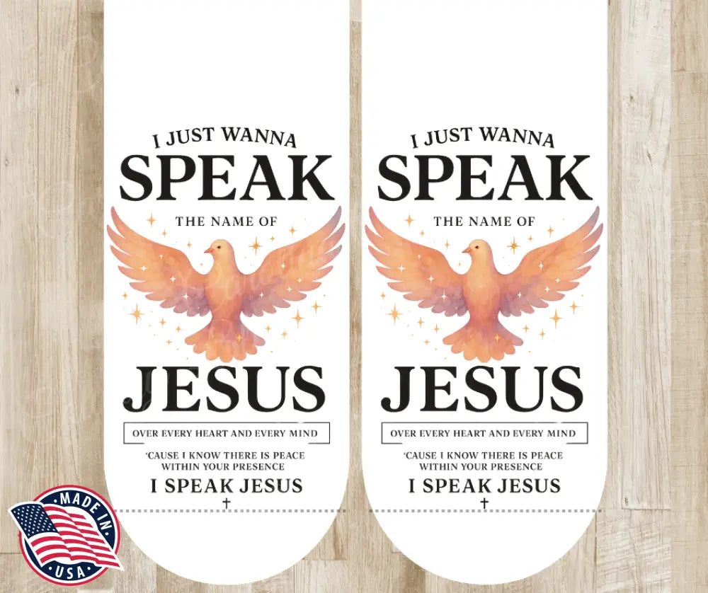 Speak the Name of Jesus - Multi Socks