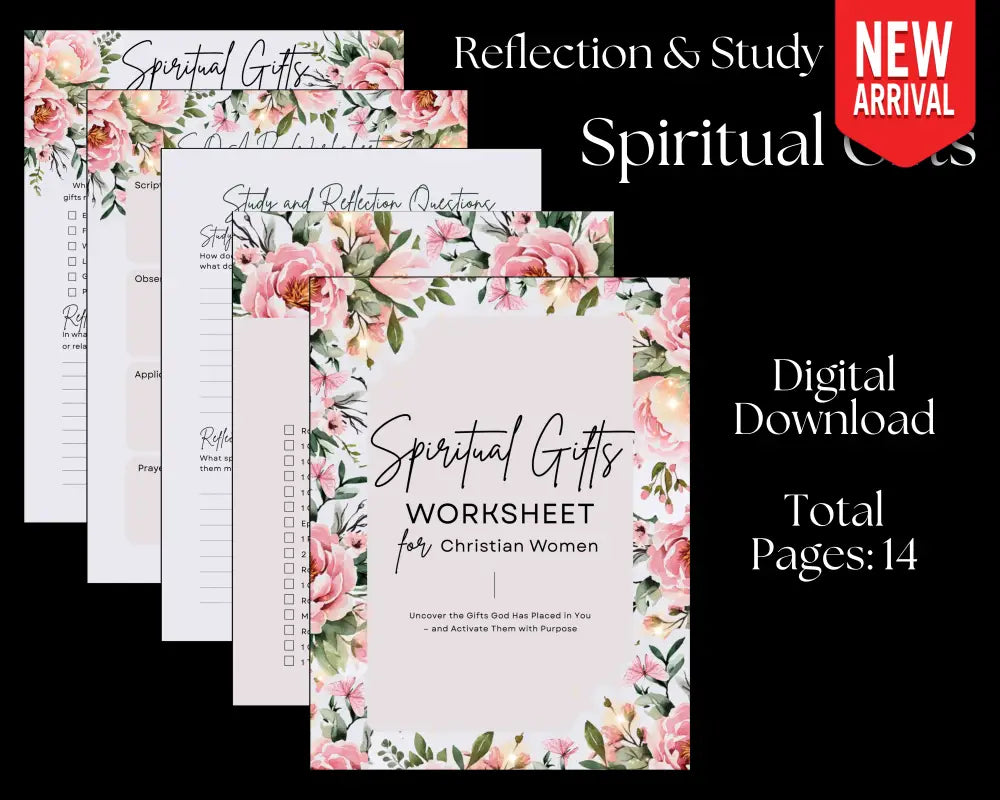 Spiritual Gifts - Reflection & Study Guide Digital Download
