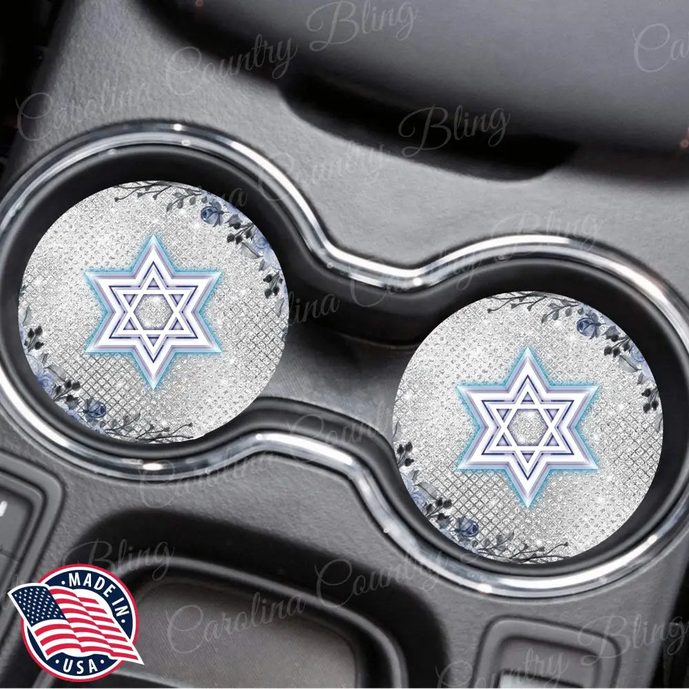 Star of David - Multi Car Coaster