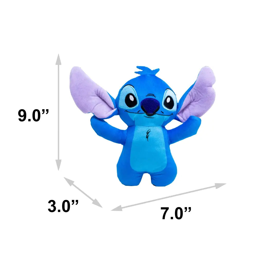 Stitch - Blue - Dog Toy Squeaky Plush