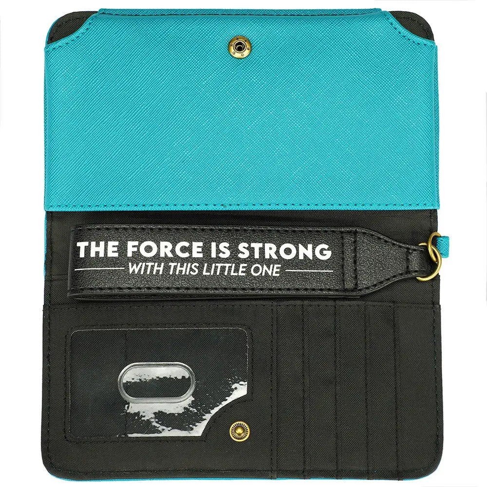 Star Wars: The Mandalorian Grogu Kawaii Wristlet Tech Wallet Bags & Wallets