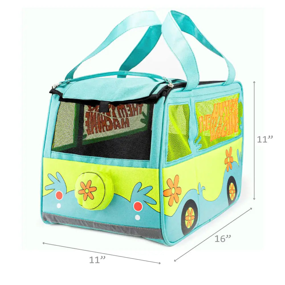 Buckle-Down Pet Carrier - Scooby Doo The Mystery Machine Van - Pet Carriers