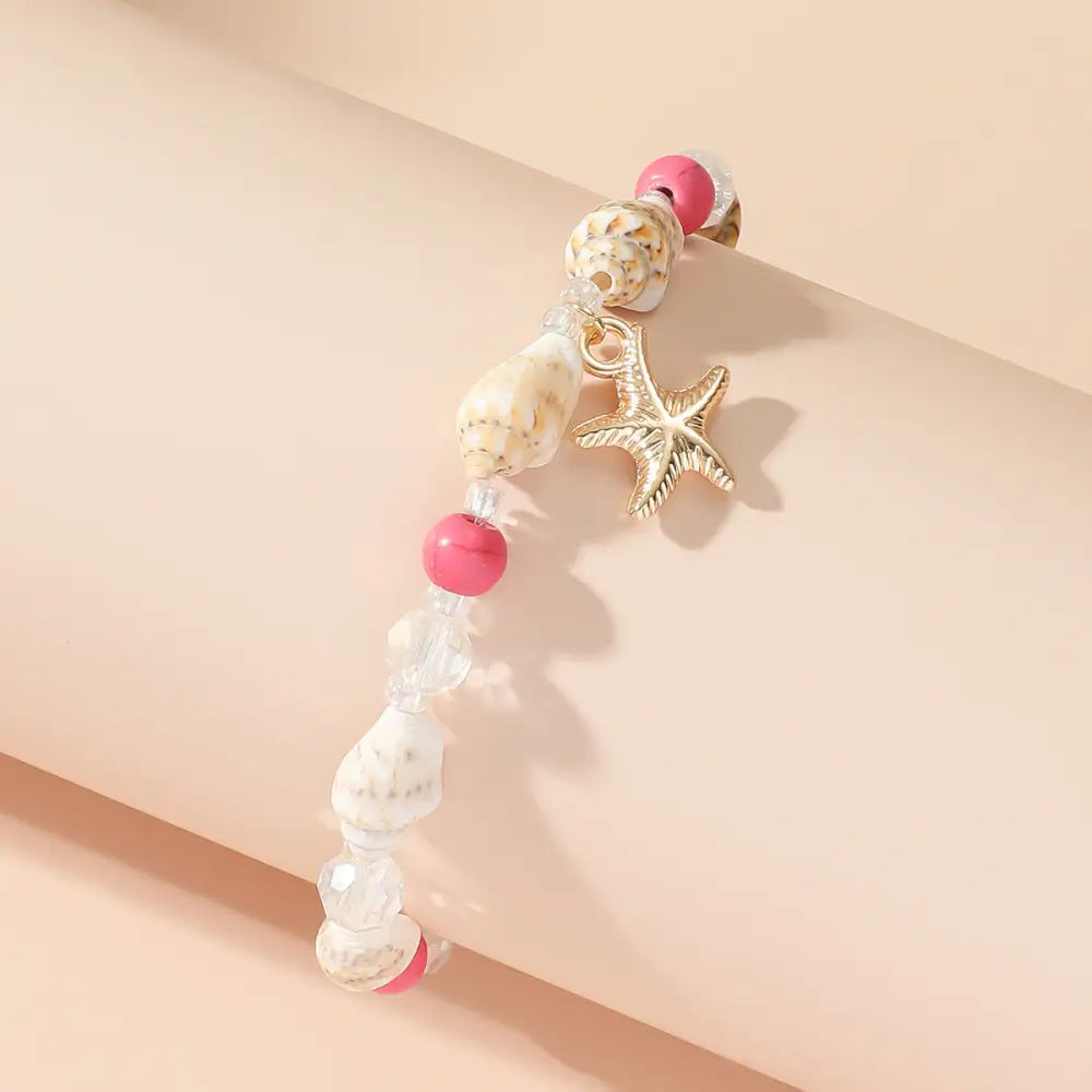 The Ocean Calls Me – Pink Bracelet