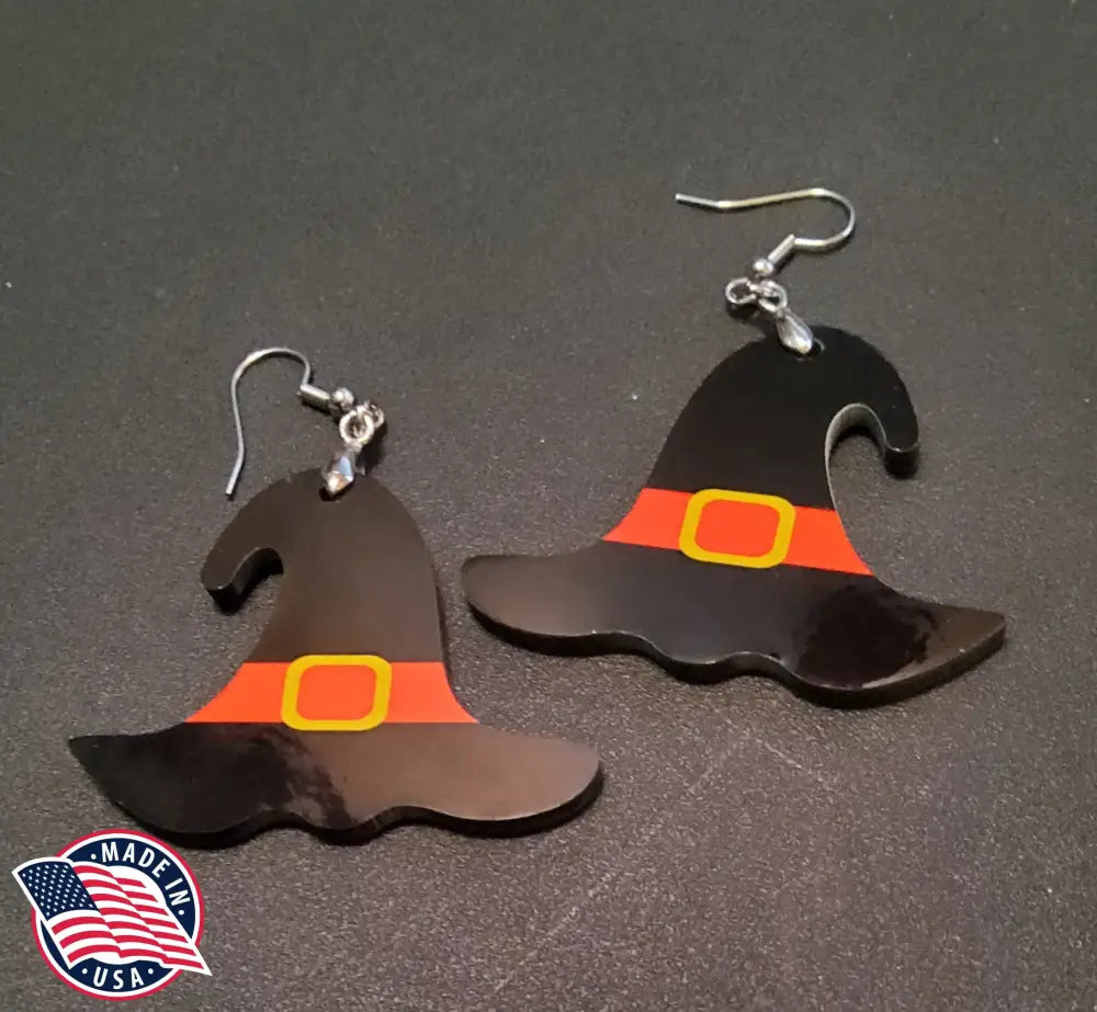 This Is Halloween - Black Earrings