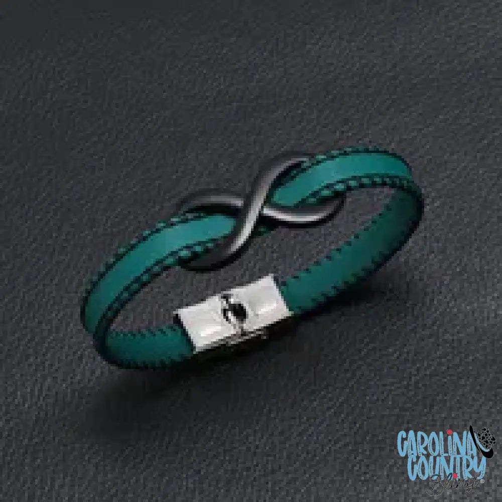 Till The Cows Come Home – Teal Bracelet