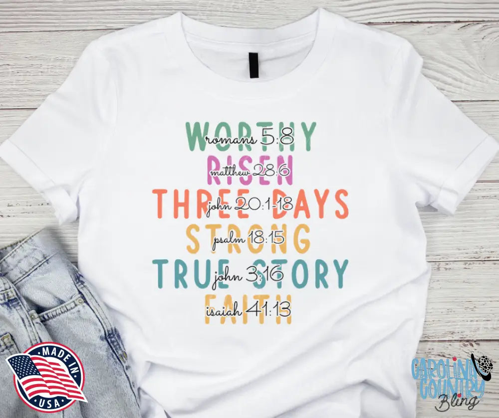 True Story – White Small / Short Shirt