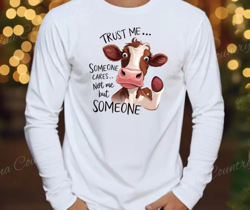 Trust Me – White Small / Long Shirt