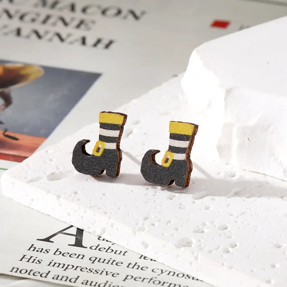 Walking Shoes – Multi Earrings