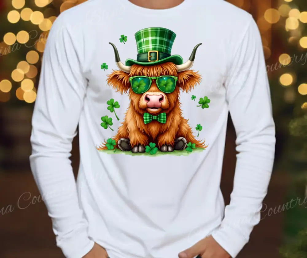Watch My Luck Change – White Small / Long Shirt