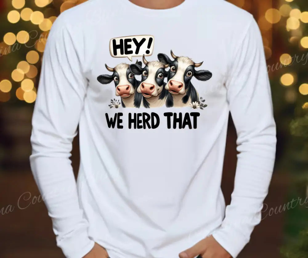 We Herd That – Multi Small / Long Shirt