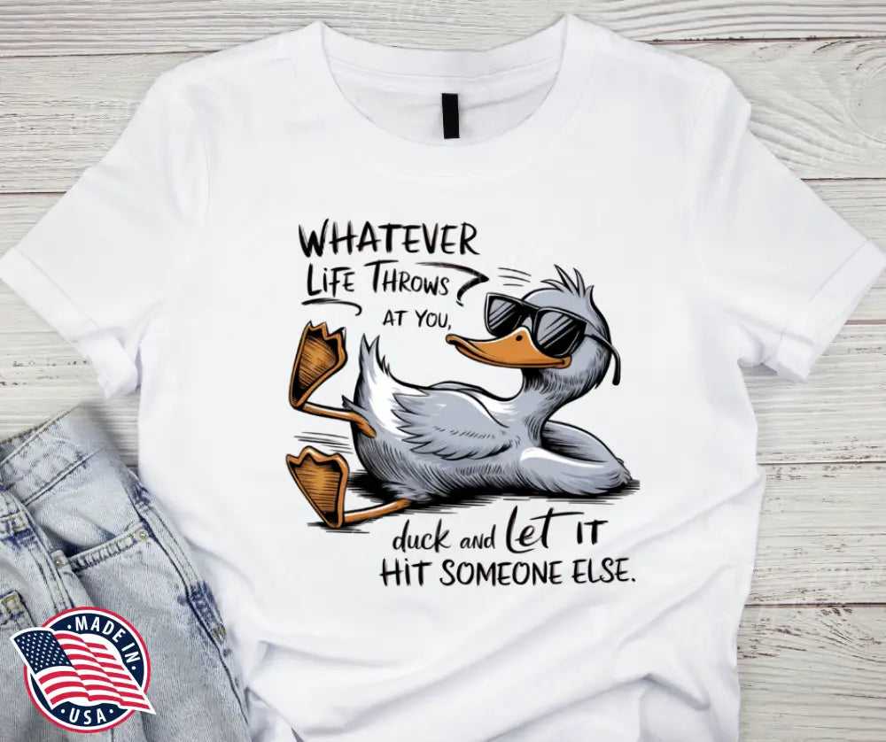Whatever – White Small / Short Shirt