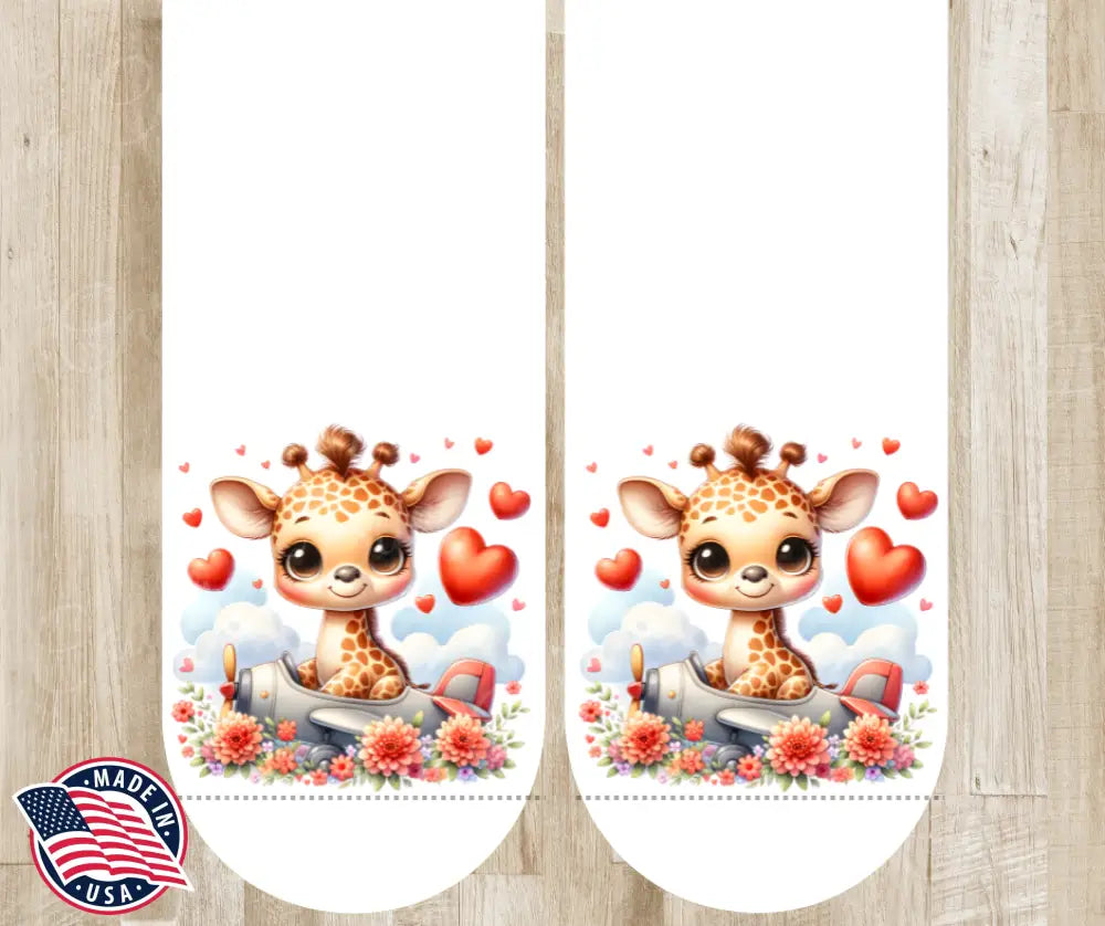 When Giraffe’s Fly – White Socks