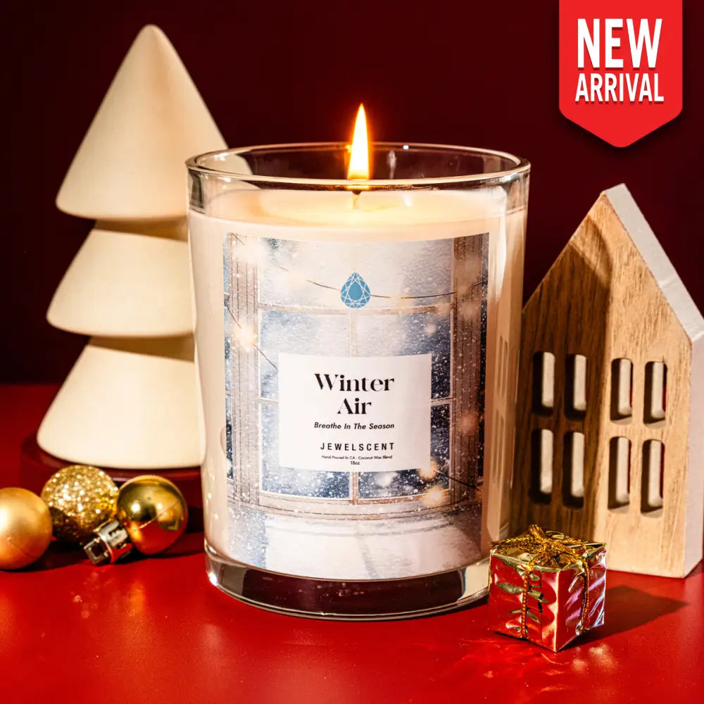 Winter Air 18oz Mystery Box Jewelry Candle Home Candle