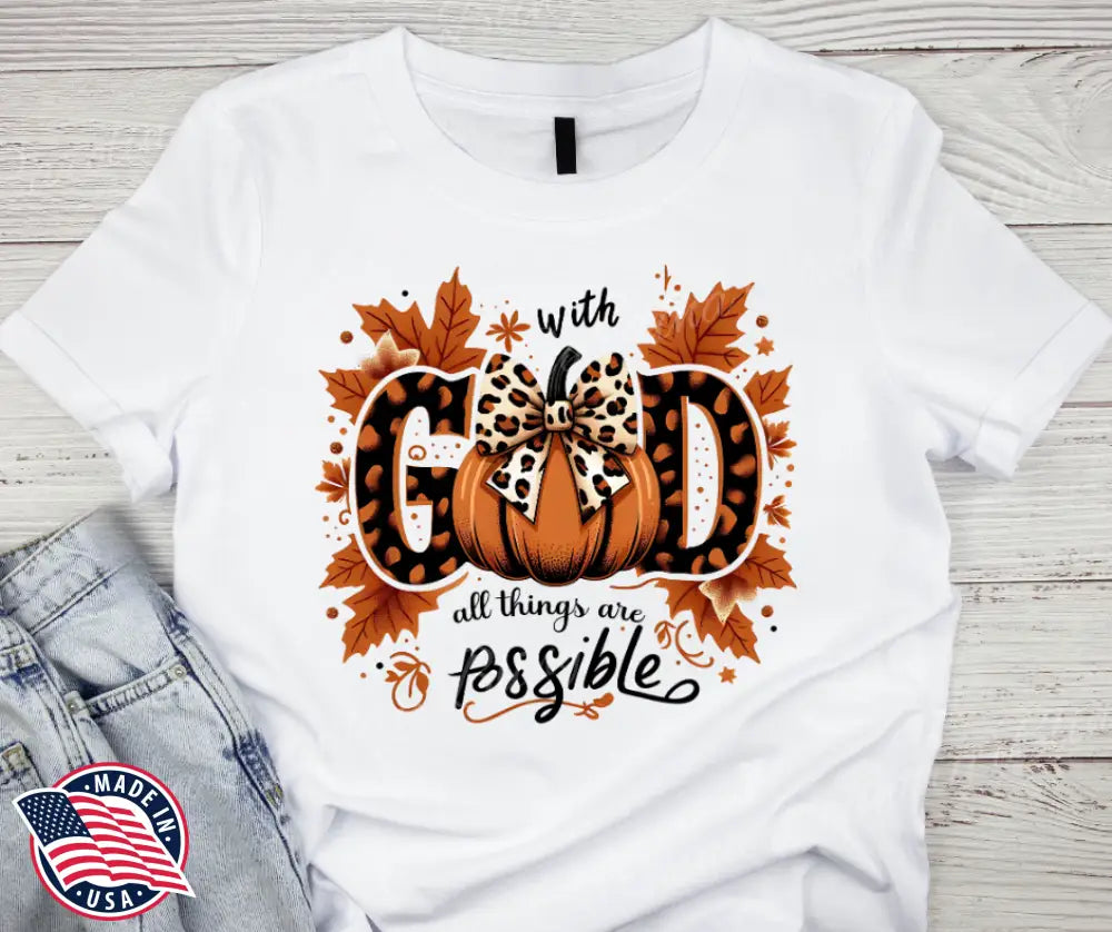 With God - Multi Small / Short Shirt
