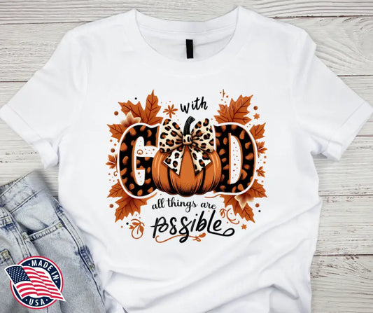 With God - Multi Small / Short Shirt