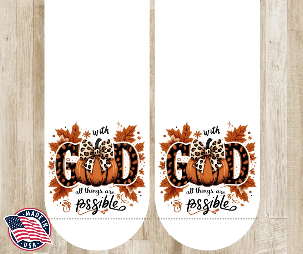 With God - Multi Socks