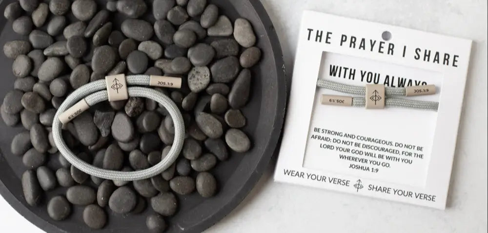With You Always Joshua 1:9 bracelet