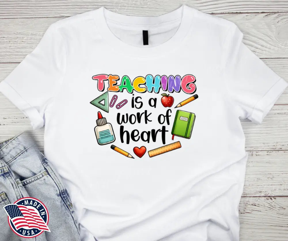 Work Of Heart – Multi Shirt