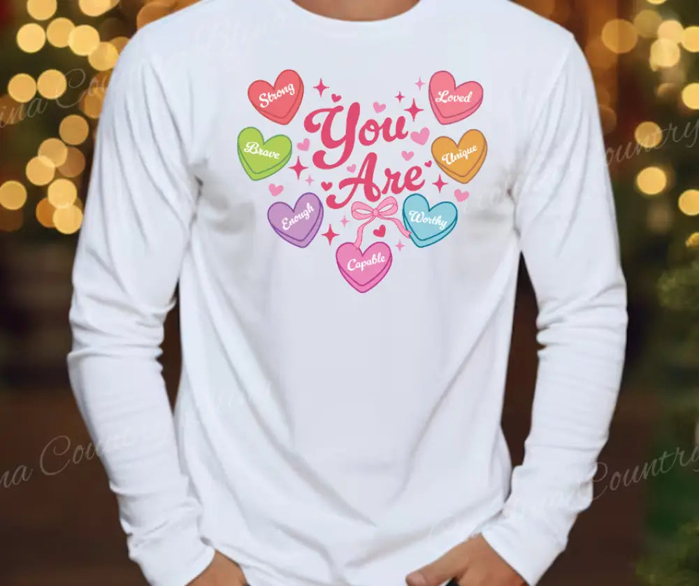 You Are – White Small / Long Shirt