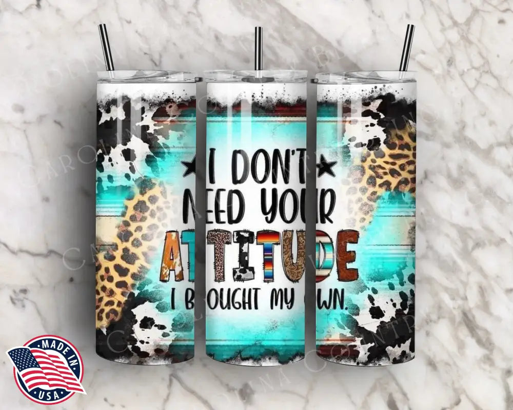 Your Attitude Multi Tumbler