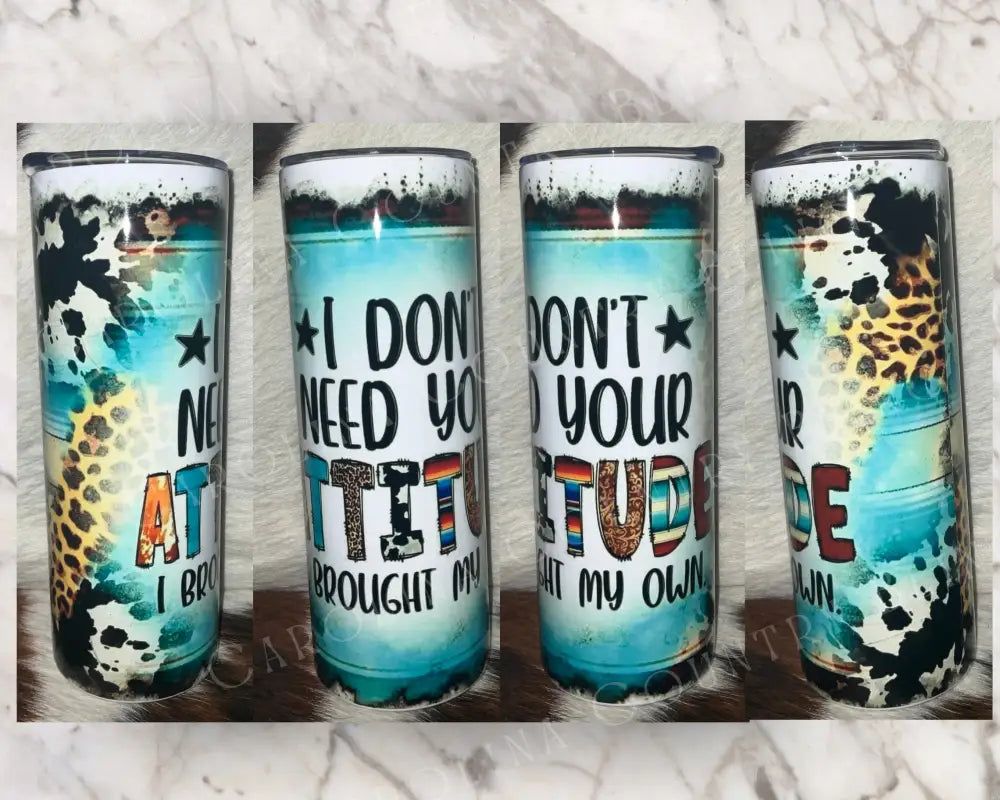 Your Attitude Multi Tumbler