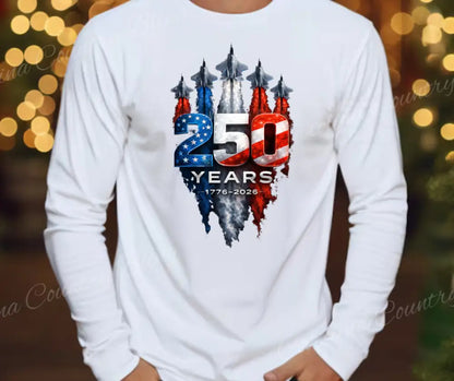 250 Years - Multi - Small / Long - Shirt