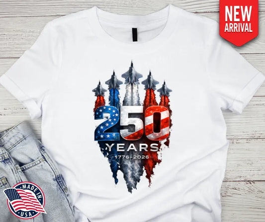 250 Years - Multi - Small / Short - Shirt