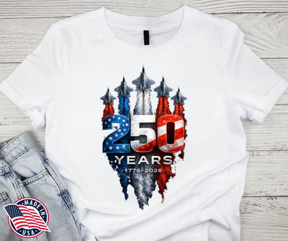 250 Years - Multi - Small / Short - Shirt