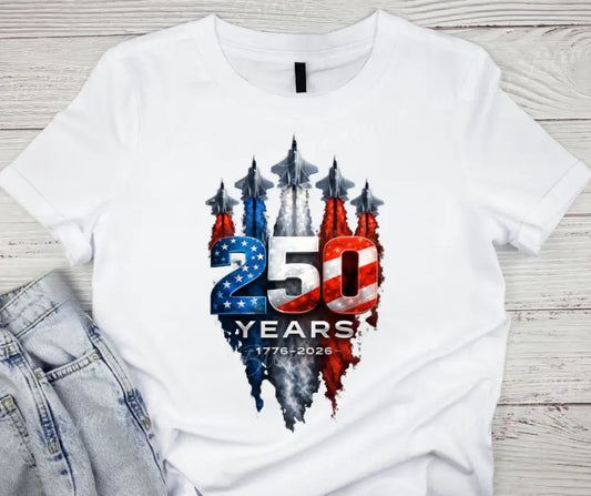 250 Years - Multi - Small / Short - Shirt