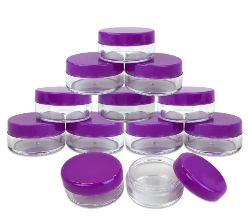 Acrylic Jars for Wax or Drills - Art & Crafting Tools