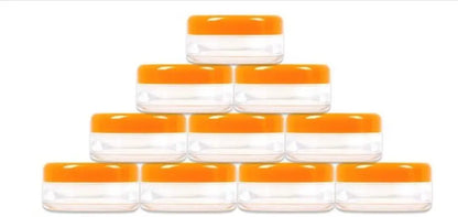 Acrylic Jars for Wax or Drills - Art & Crafting Tools