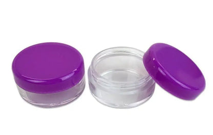 Acrylic Jars for Wax or Drills - Purple - Art & Crafting Tools