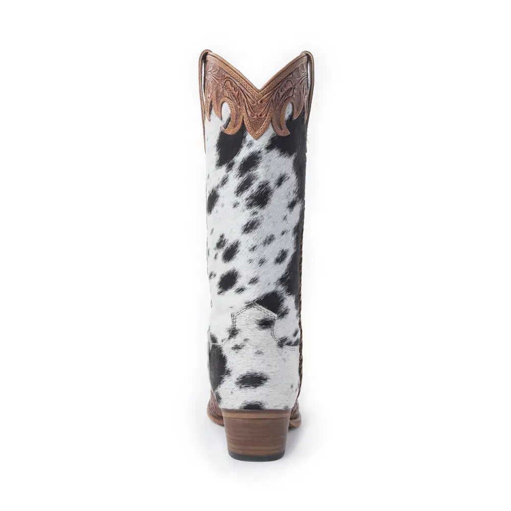 Adelaide Hair-On High Top Boots - SHOES