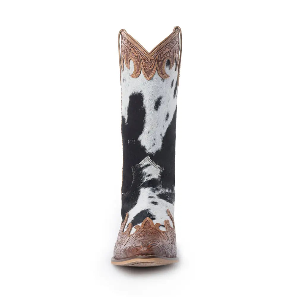 Adelaide Hair-On High Top Boots - SHOES