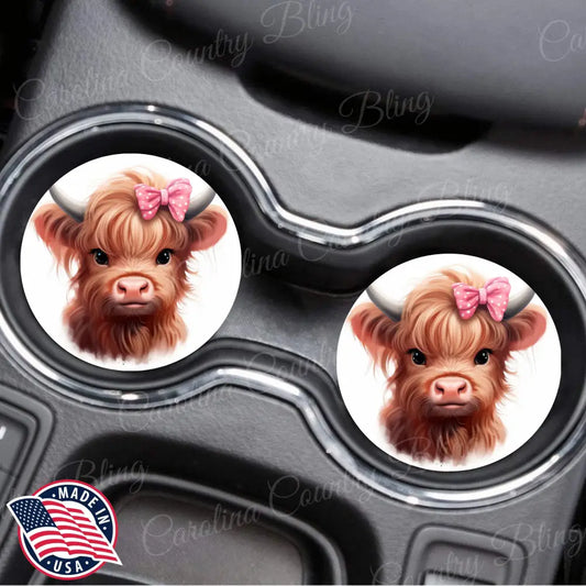 Adorable Brown Car Coaster