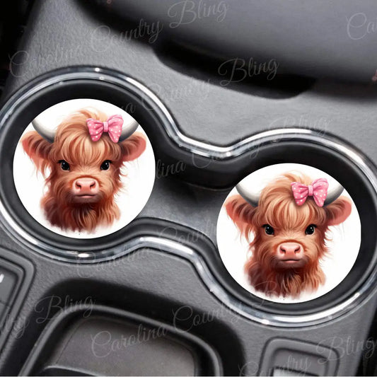 Adorable Brown Car Coaster