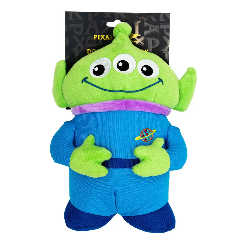 Dog Toy Squeaker Plush - Pixar Toy Story Alien Full Body Pose Dog Toy Squeaky Plush