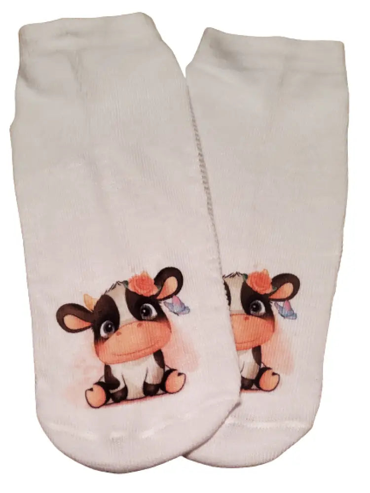 All About Moo - Black Socks