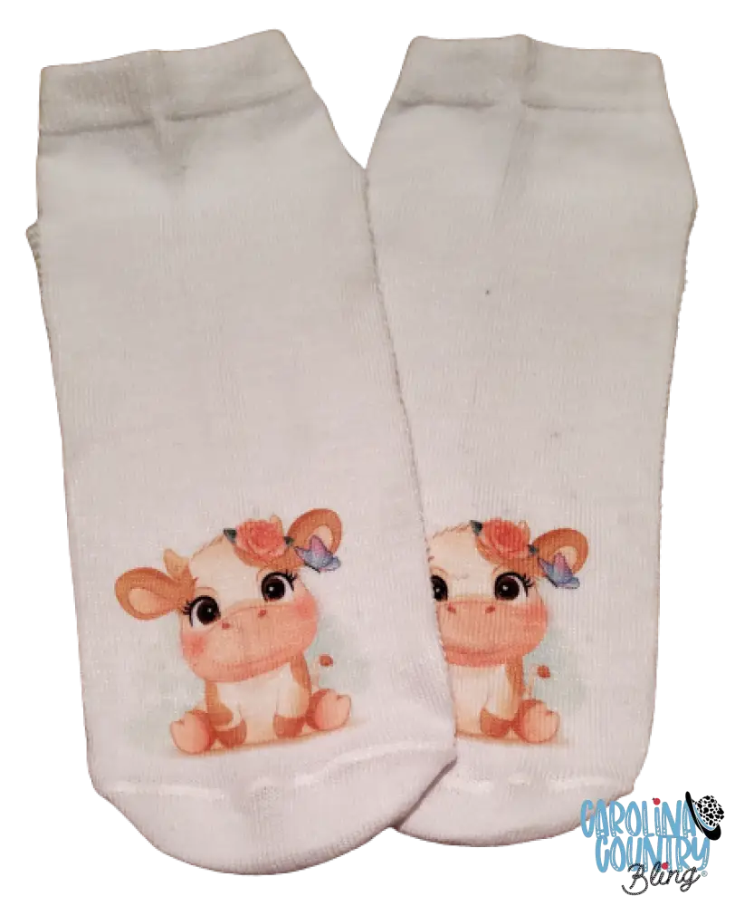 All About Moo - Brown Socks