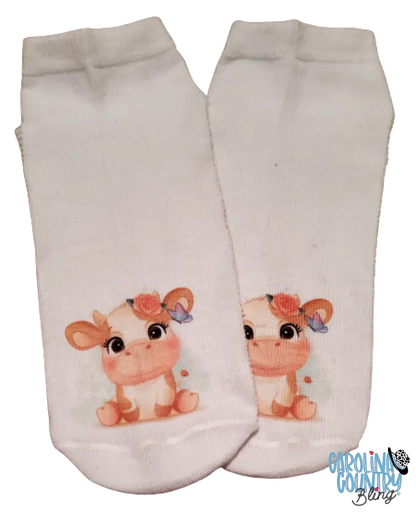 All About Moo - Brown Socks