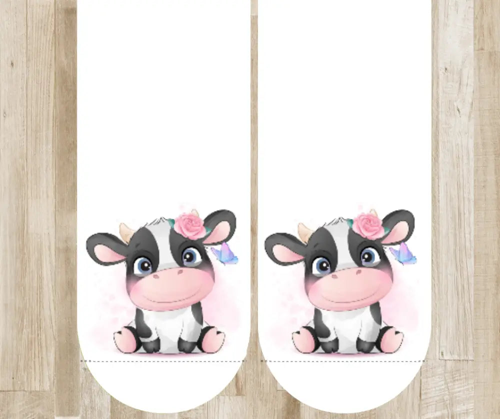 All About Moo - Black Socks