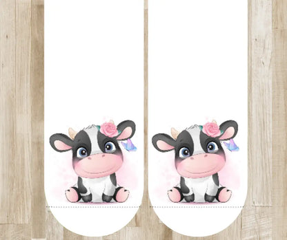 All About Moo - Black Socks