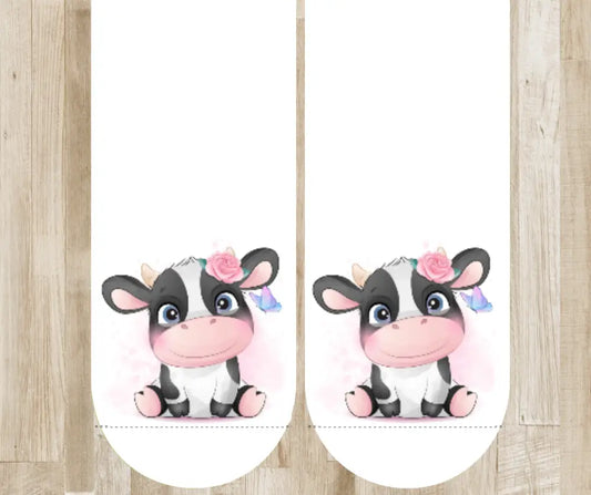 All About Moo - Black Socks