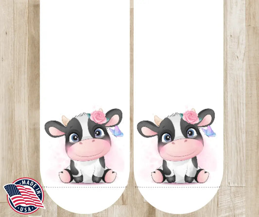 All About Moo - Black Socks
