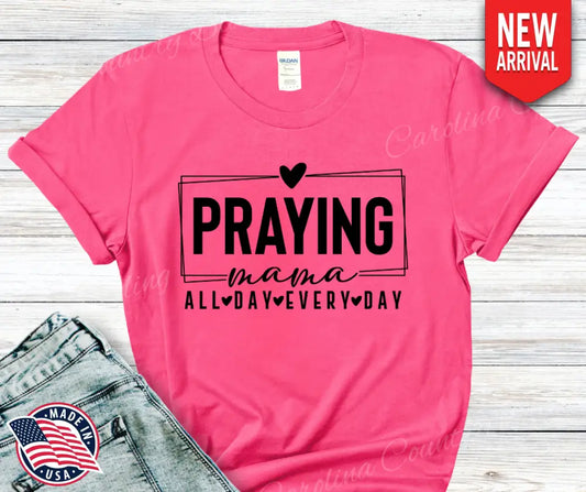 All Day Every Day – Multi Small / Short / Pink Shirt