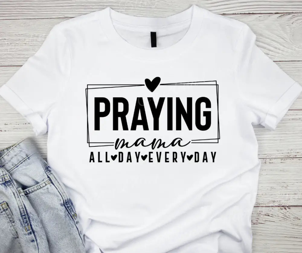 All Day Every Day – Multi Small / Short / White Shirt Shirt