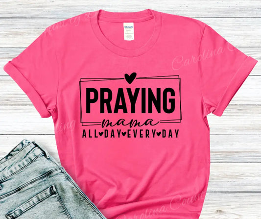 All Day Every Day – Multi Small / Short / Pink Shirt