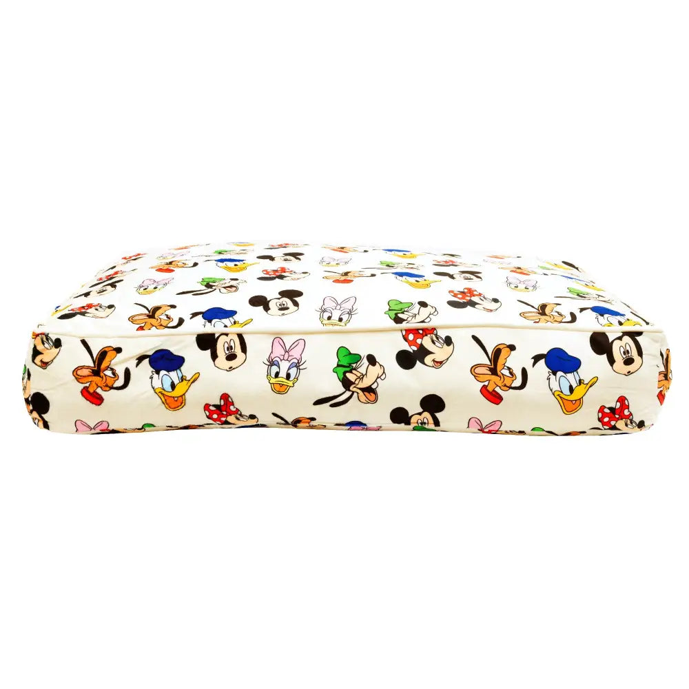 Rectangle Pet Bed - Sensational Six Faces Scattered Ivory - Pet Beds