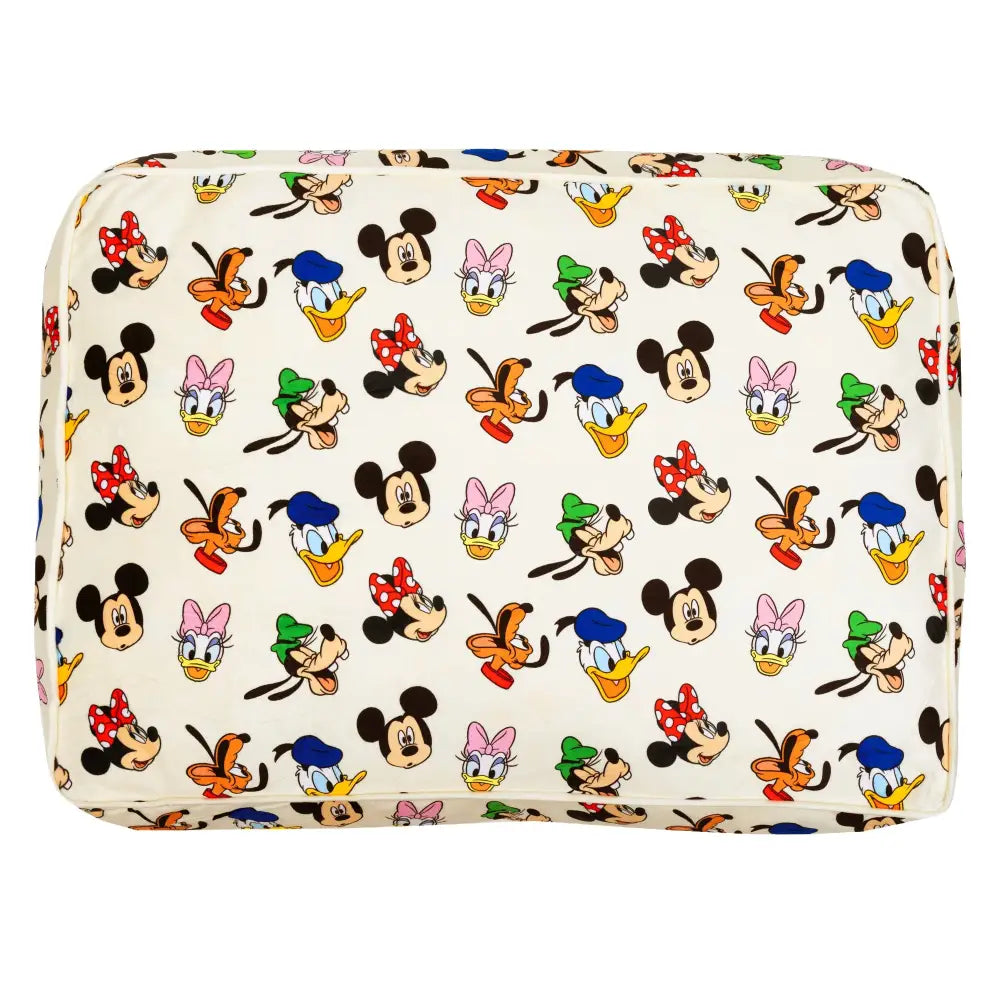 Rectangle Pet Bed - Sensational Six Faces Scattered Ivory - Pet Beds